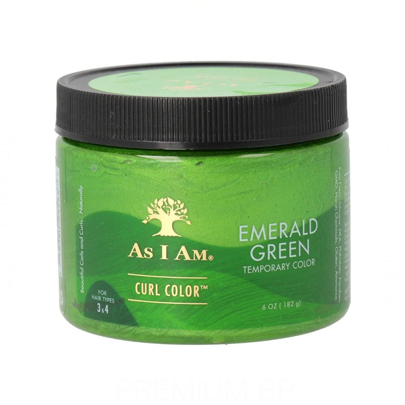 As I Am Curl Color Tinte Color Temporal Emerald Green 182 gr