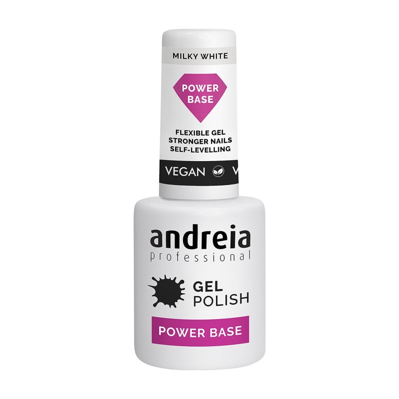 Andreia Professional Gel Polish Power Base Milky White 10,5 ml