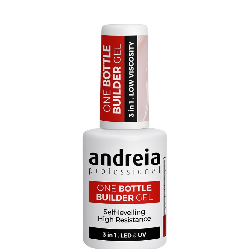 Andreia Professional One Bottle Builder Gel Construcción 3 en 1 Cover Nude 14 ml