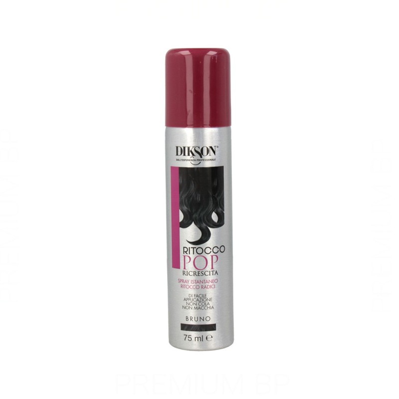 Dikson Ritocco Pop Spray Instantáneo Retoque para Raíces Color Marrón 75 ml