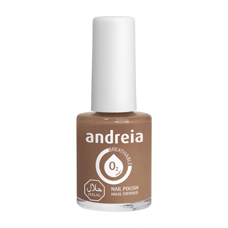 Andreia Breathable Nail Polish Color B18 Castaño Nude 10,5 ml