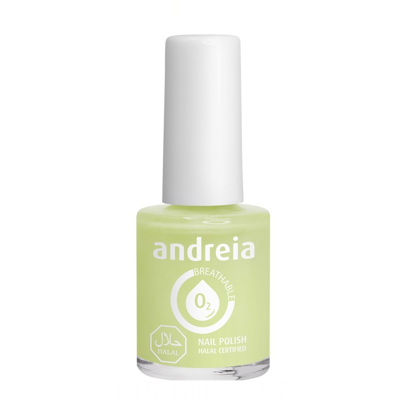Andreia Breathable Nail Polish Color B4 Verde Pastel 10,5 ml