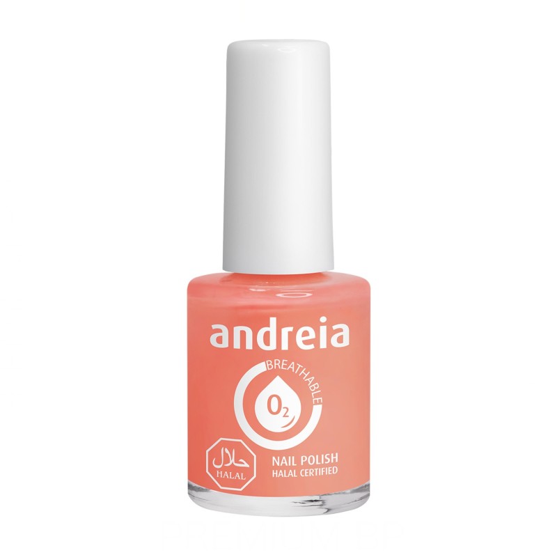 Andreia Breathable Nail Polish Color B5 Coral 10,5 ml