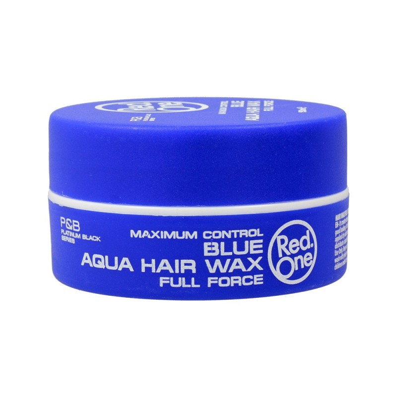 Red One Full Force Aqua Hair Wax Blue Gel 150 ml