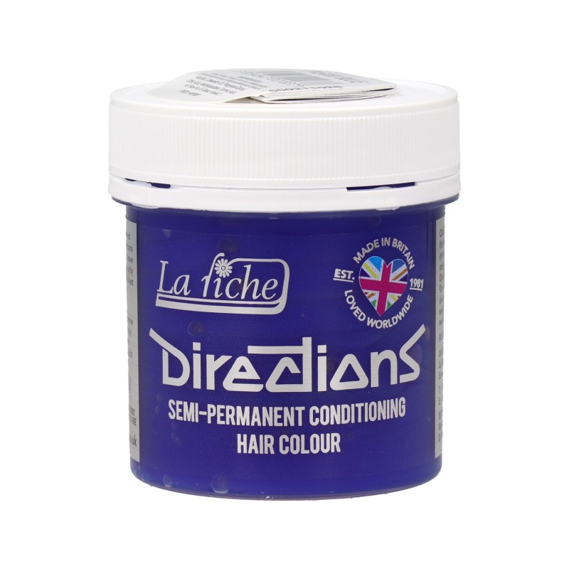 Directions Color Tinte Semi Permanente Azul Pastel (Pastel Blue) 88 ml