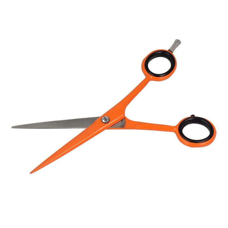 Zenish Tijera Professional Naranja Neon 6"