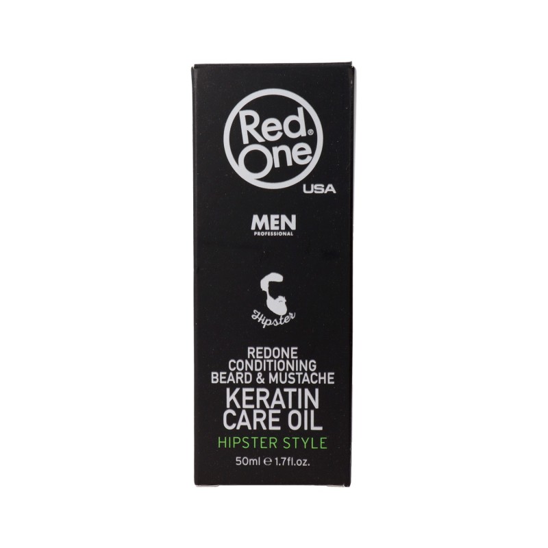 Red One Aceite Barba Bigote De Keratina 50 ml