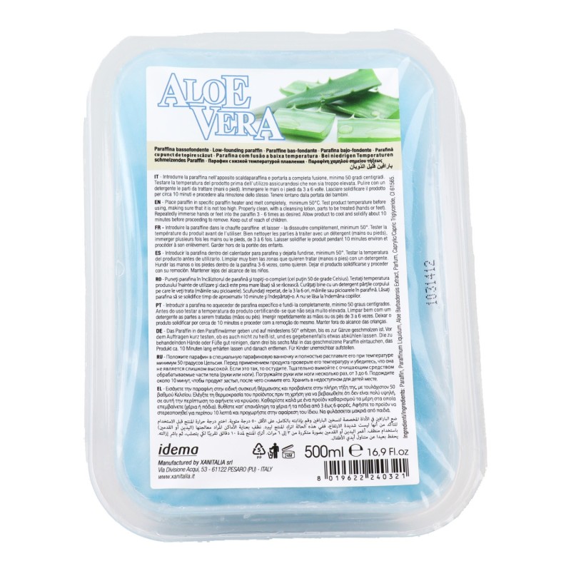 Dp Xan Idema Parafina Aloe Vera 500 Ml
