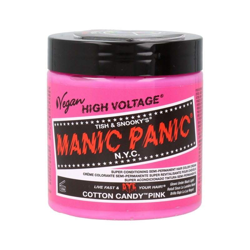 Manic Panic High Voltage Cotton Candy Pink Vegan 237 ml