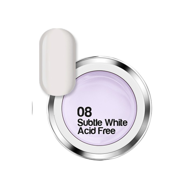 Mollon Pro Gel De Construction Color Subtle White 08 30 ml