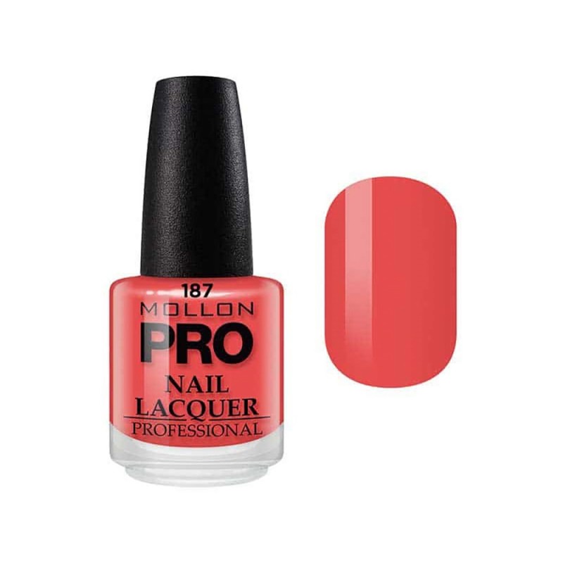 Mollon Pro Hardening Nail Lacquer Color 187 15ml