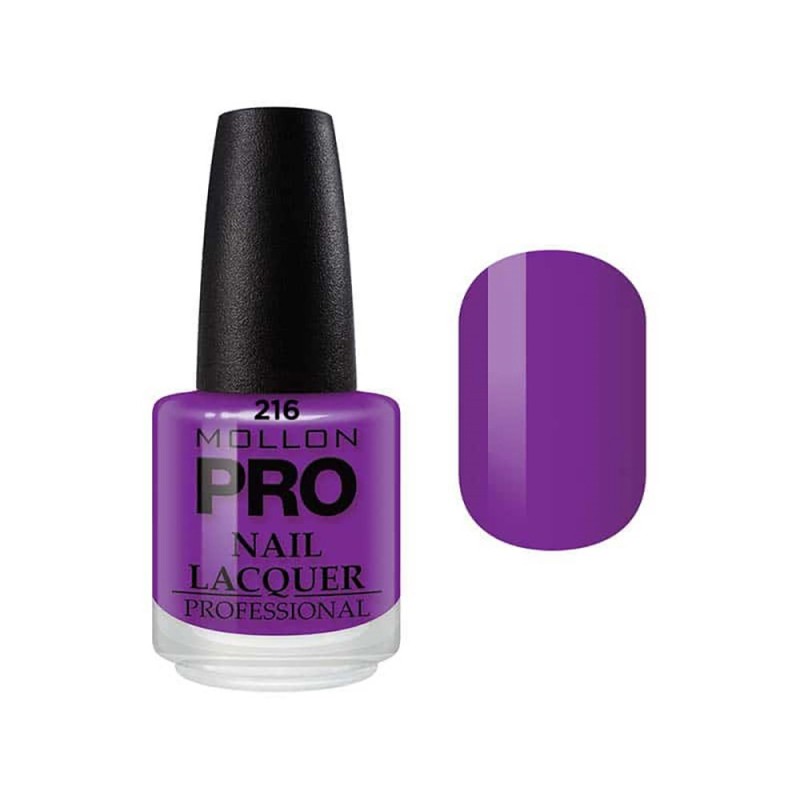 Mollon Pro Hardening Nail Lacquer Color 216 15ml