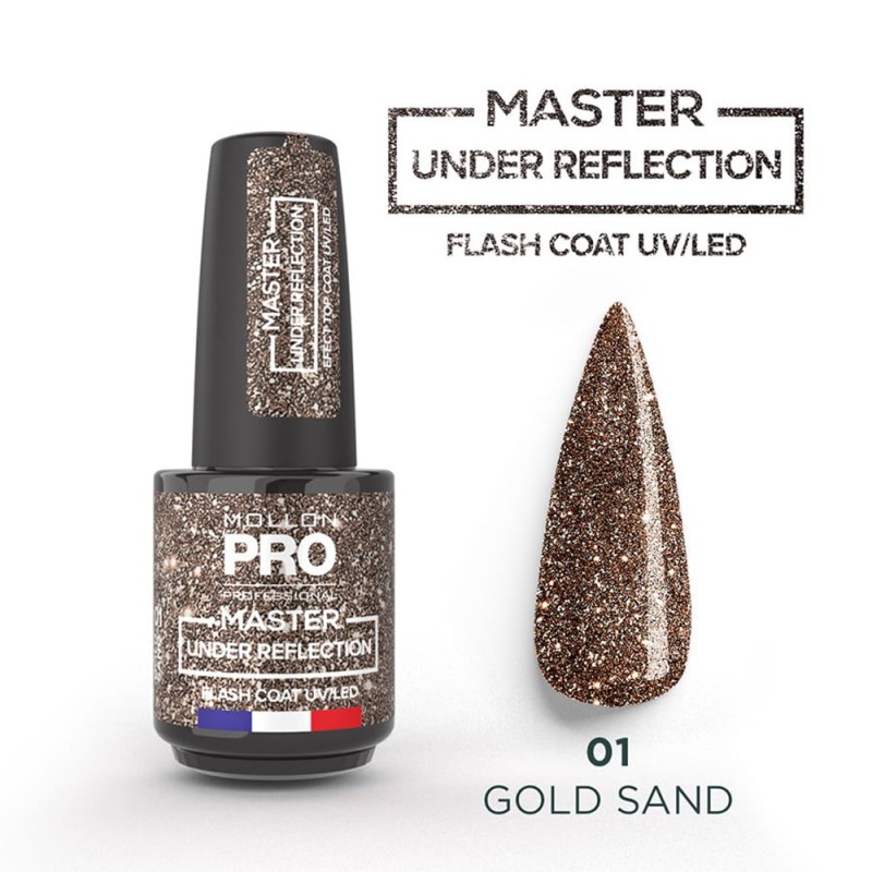 Mollon Pro Master Under Reflection Color 01 Gold Sand 12ml