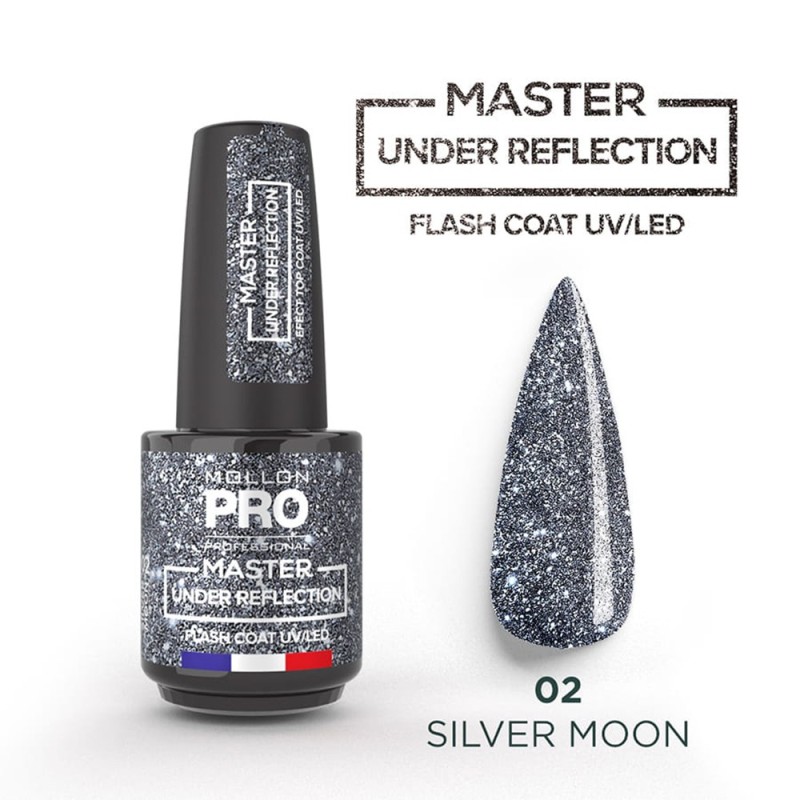 Mollon Pro Master Under Reflection Color 02 Silver Moon 12ml