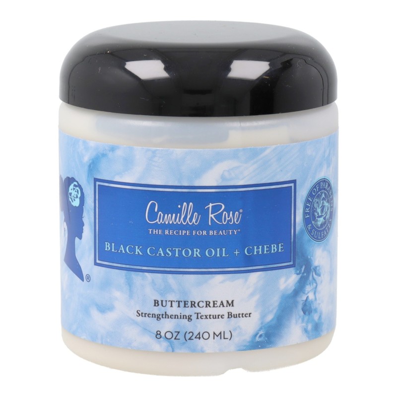 Camille Rose Black Castor Oil Chebe Strengthening Texture Butter 240 Ml