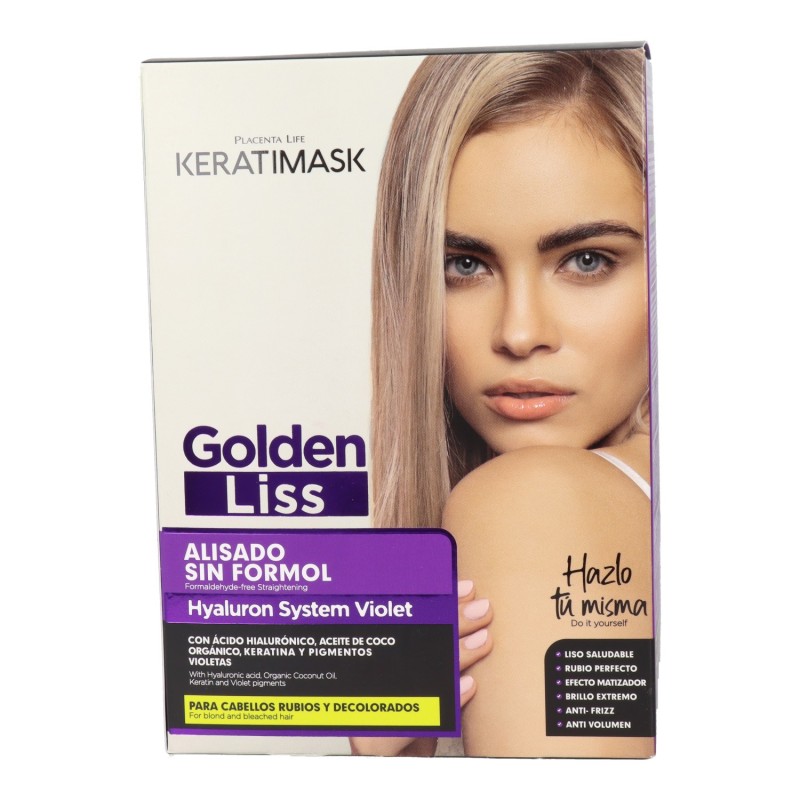 Placenta Life Keratimask Alisado Golden Liss