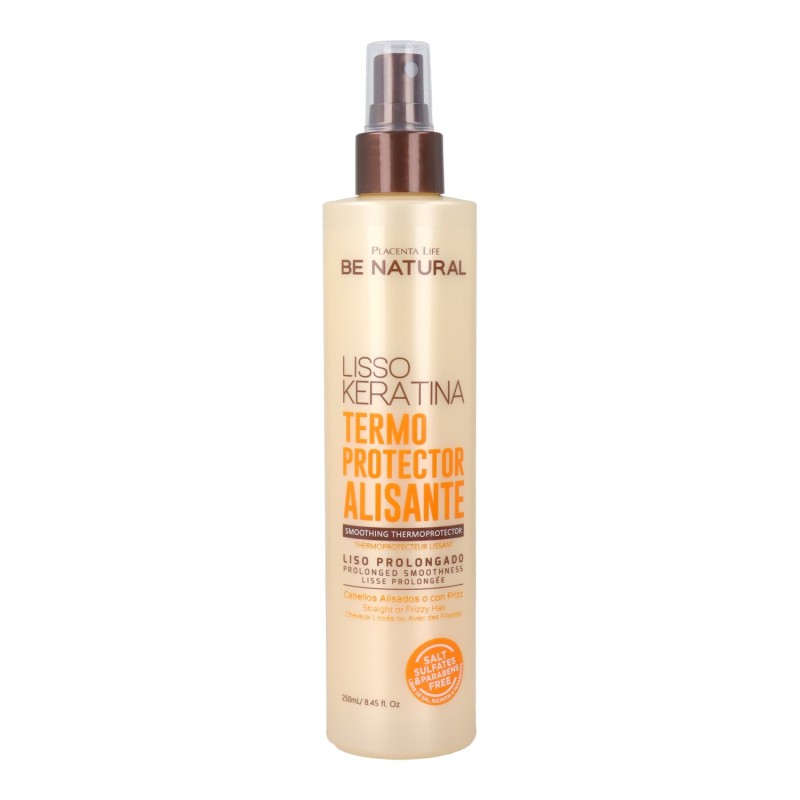 Placenta Life Be Nat Lisso Keratina Termoprotector 250 ml