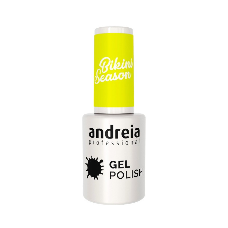 Andreia Gel Polish Bk6 Amarillo Neón 10.5 ml