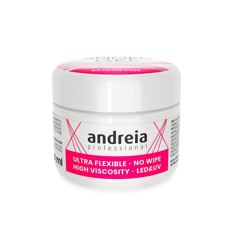 Andreia Gel Spider 09 Neón Pink 4 ml