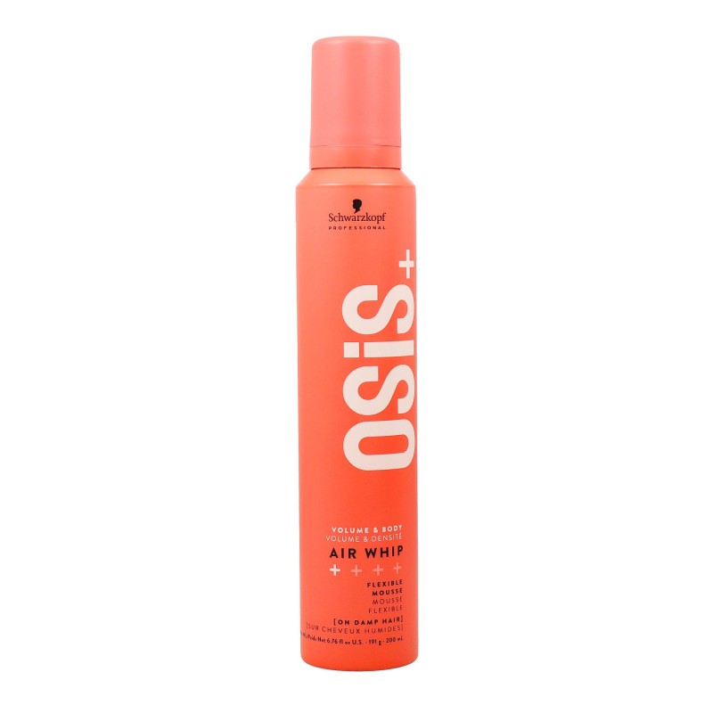 Schwarzkopf Osis Volumen Y Cuerpo Air Whip Espuma 200 ml