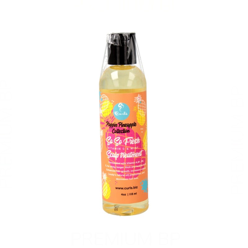 Curls Poppin Pineapple Collection So So Fresh Scalp Tratamiento 236 ml