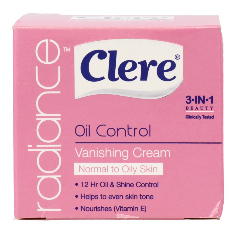 Clere Radiance Cream Normal to Oily Skin 50 Ml