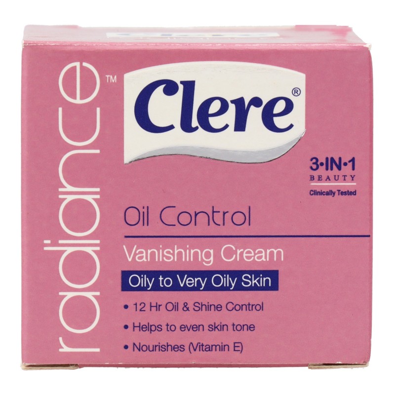 Clere Radiance Cream Oily to Very Oily Skin 50 Ml