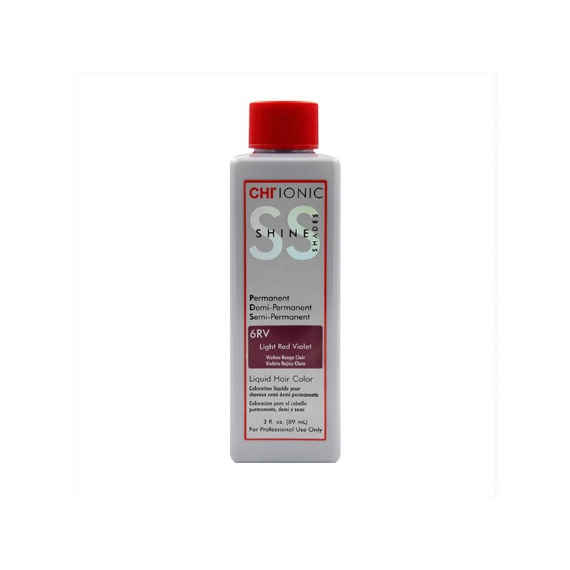 Farouk Tinte Chi Ionic Shine Shades Liquid Color 6RV Rojo Claro Violeta 89 ml