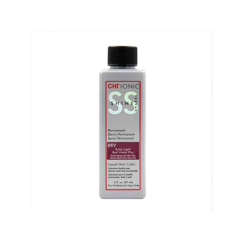 Farouk Tinte Chi Ionic Shine Shades Liquid Color 8RV Violeta Rojizo Extra Claro Plus 89 ml