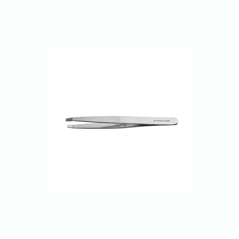 Eurostil Pinza Depilar Inox Punta Recta 9.5 cm