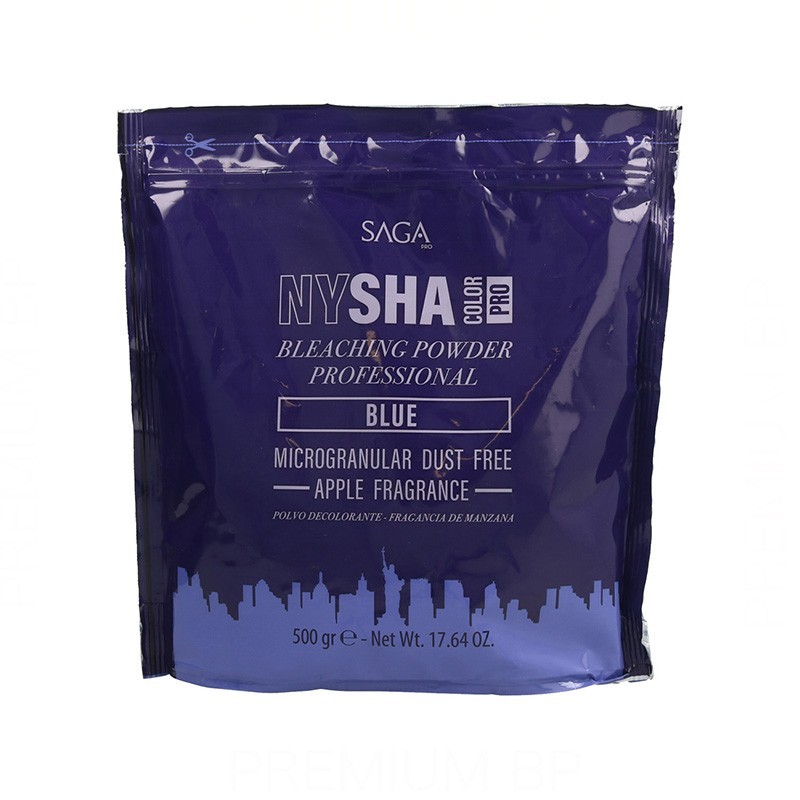 Saga Nysha Color Pro Polvos Decolorantes Azul 500 g