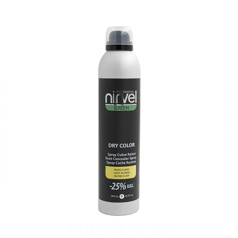 Nirvel Green Dry Color Spray Rubio Claro 300 Ml