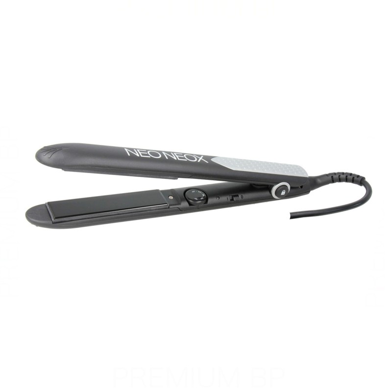 Sinelco Neox Plancha Cerámica Negro/Plata
