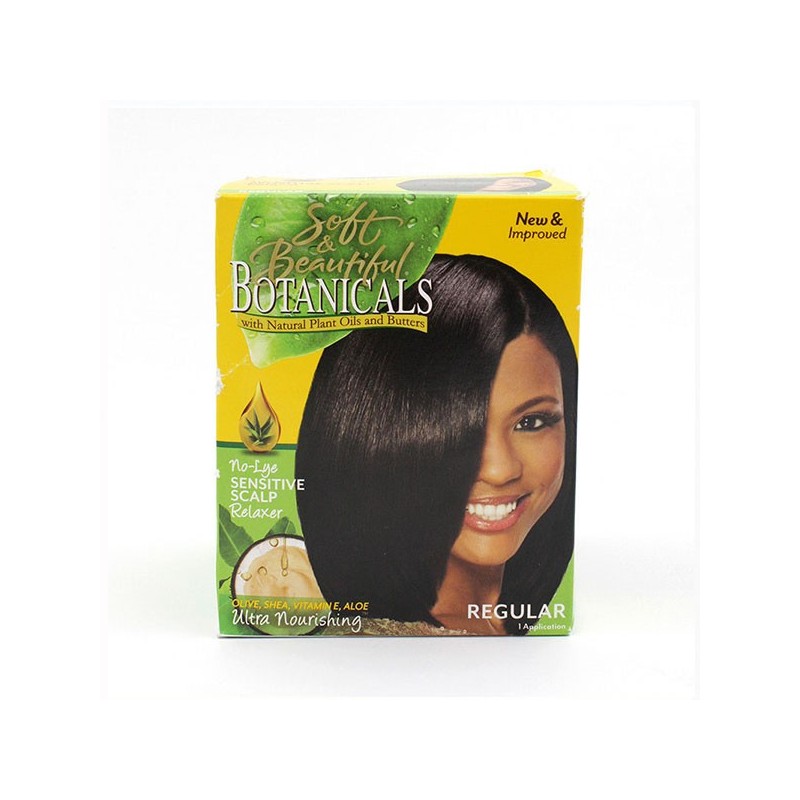 Soft & Beautiful Botanicals Relaxer Kit Regular
