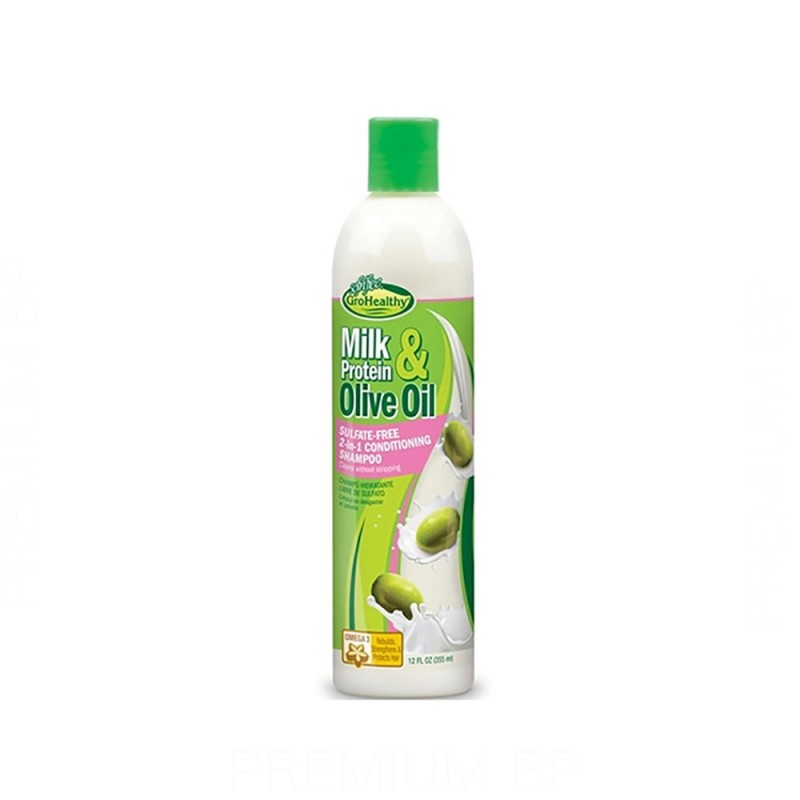 Sofn Free Grohealthy Milk Proteins & Olive Oil 2 In 1 Champú Acondicionador 355ml