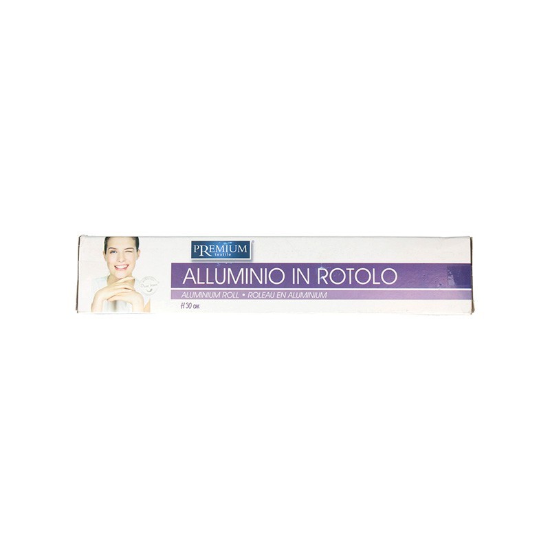 Premium Rollo Papel Aluminio en Caja 30 cm. 15 Micras