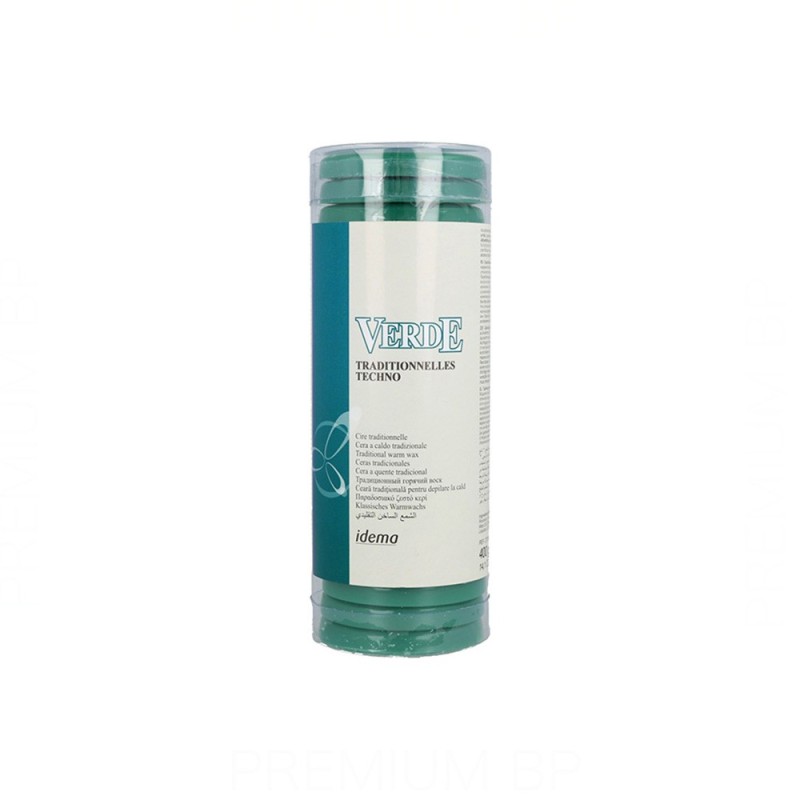 Idema Discos Cera Caliente Verde 400 gr