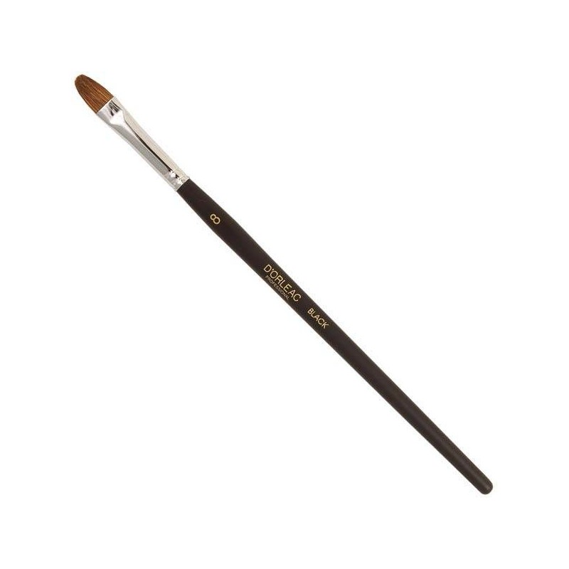 D'ORLEAC Pincel black sombras ovalado nº 8 natural