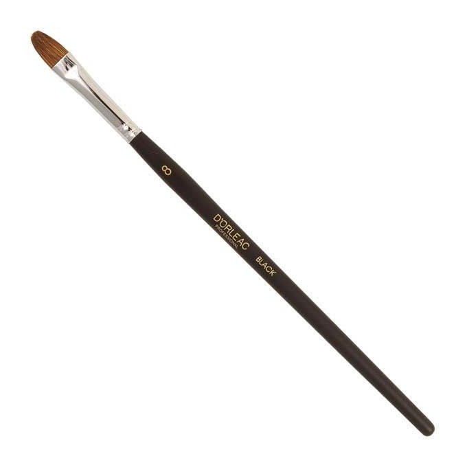 D'ORLEAC Pincel black sombras ovalado nº 8 natural