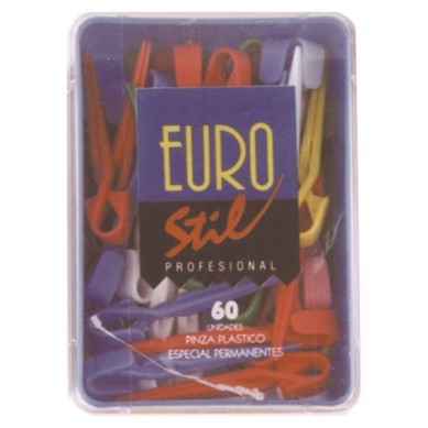EUROSTIL Pinzas plastico varios colores
