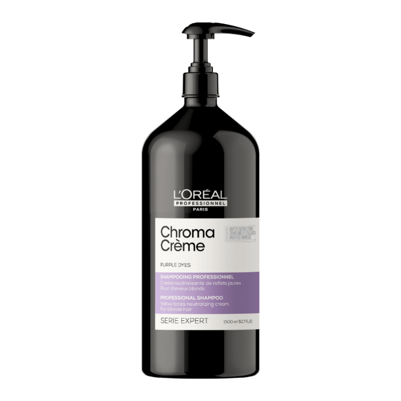 L'Oreal Chroma Creme Champú Morado Purple Dyes 1500 ml