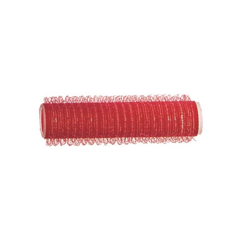 Rulo de velcro 13 mm rojo (12 pcs)