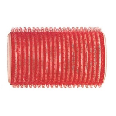 Rulo de velcro 34 mm rojo (12 pcs)