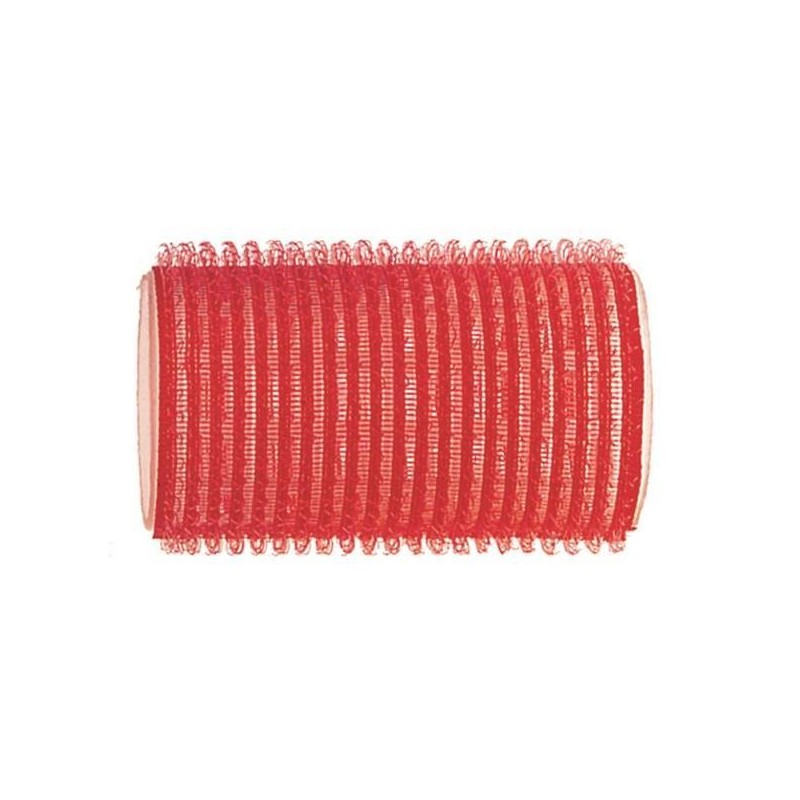 Rulo de velcro 34 mm rojo (12 pcs)