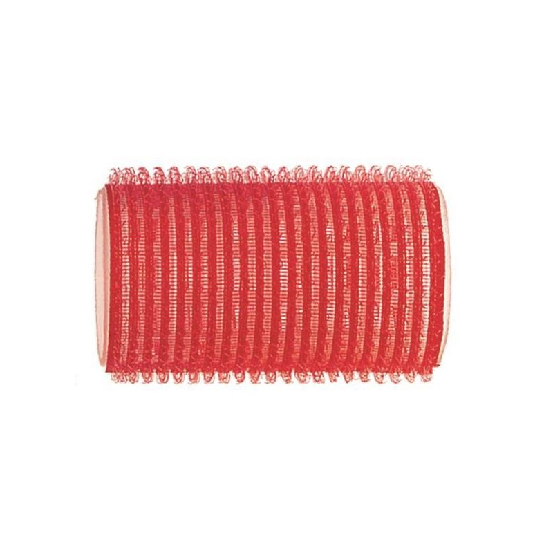 Rulo de velcro 34 mm rojo (12 pcs)