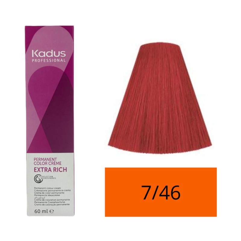 Kadus Tinte 7/46 Rubio Violeta Cobrizo 60 ml