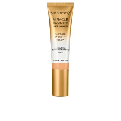 MIRACLE TOUCH second skin foundSPF20 4 light medium