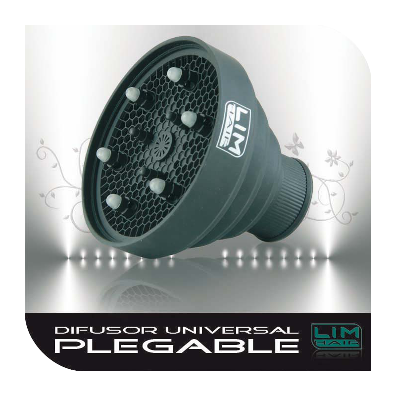 LIM HAIR Difusor universal plegable original negro