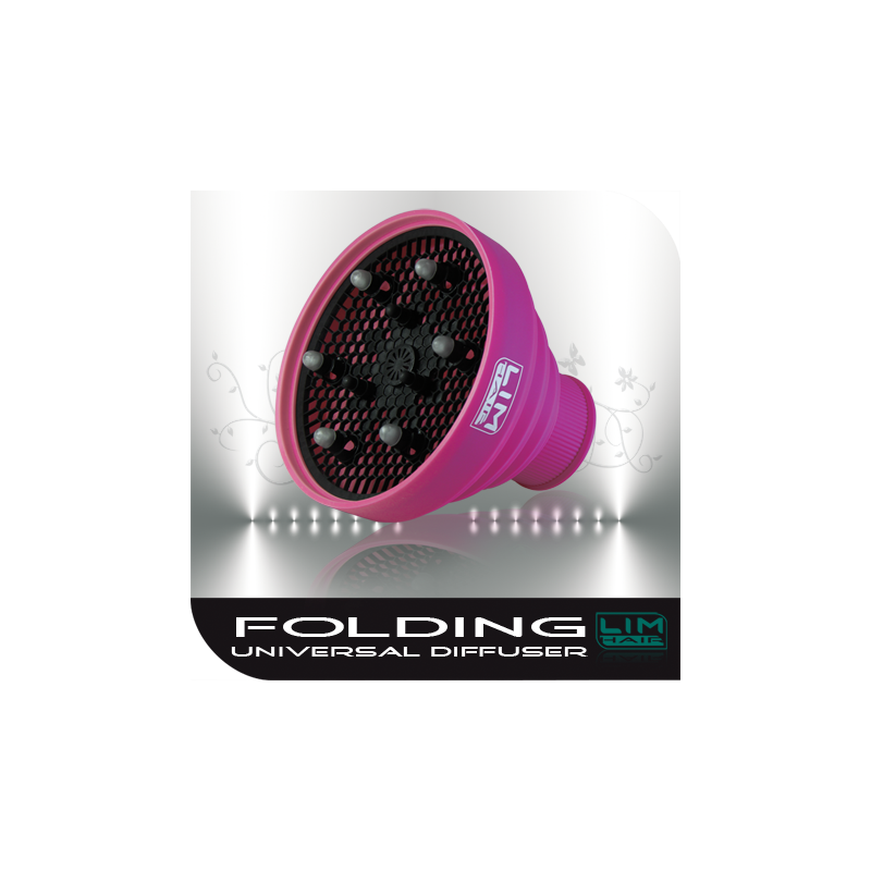 LIM HAIR Difusor universal plegable original fuchsia