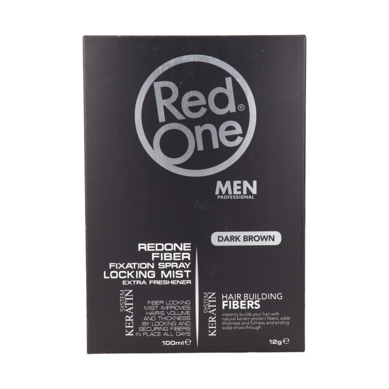 Red One Hair Fiber Topic Set Brown